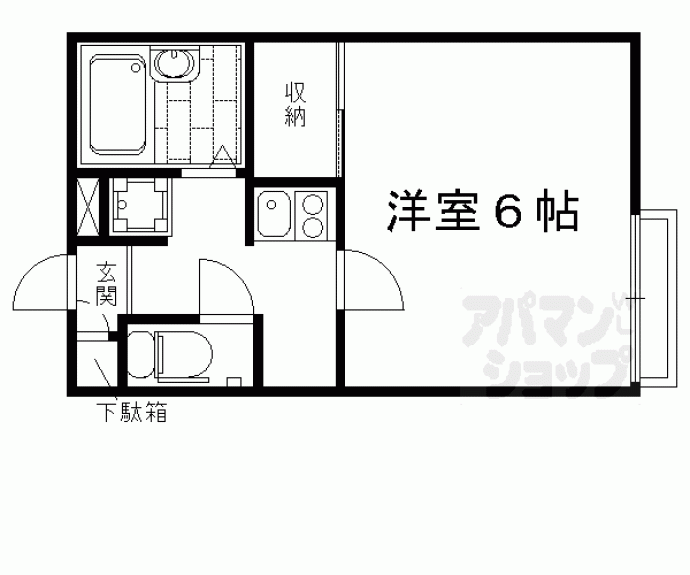 【グレース中河原】間取