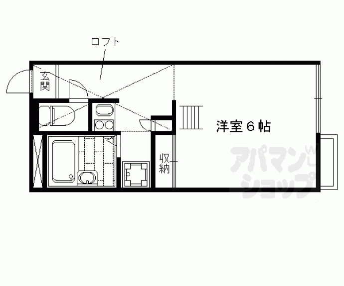 【レオパレスＭＩＲＡＩ】間取