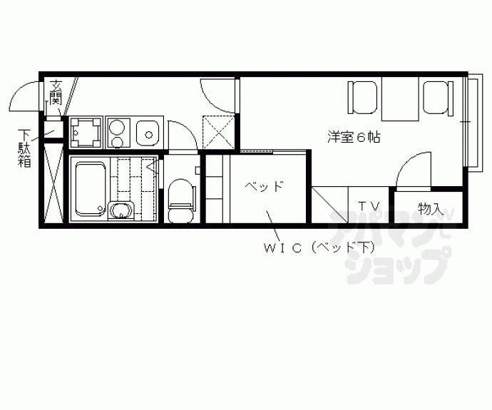 【レオパレスラ　ホヤ】間取