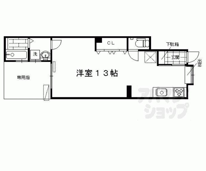 【メゾンクリップＡ】間取