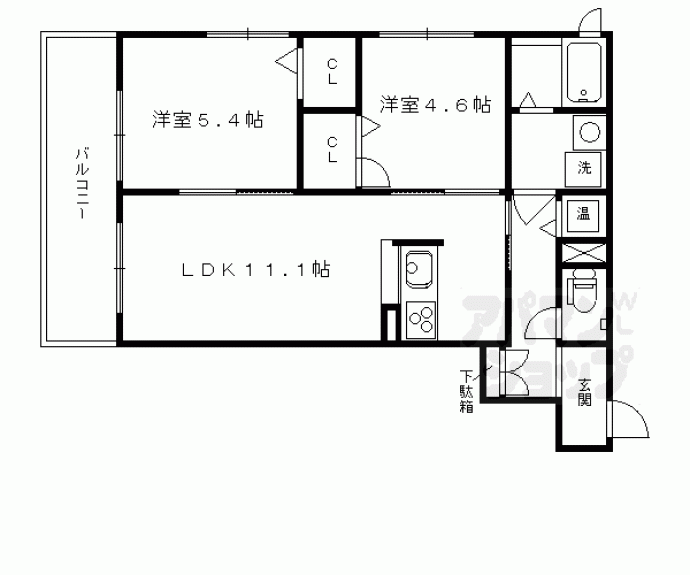 【メゾン・デュ・パルファン】間取