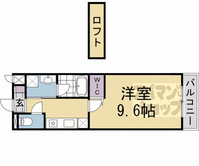 【ソレイユ本願寺】間取
