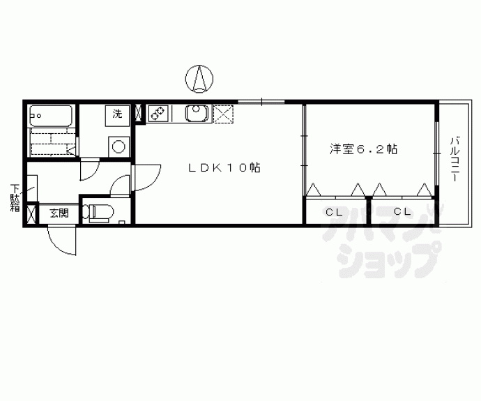 【シャルマン】間取