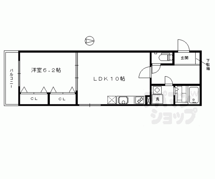 【シャルマン】間取