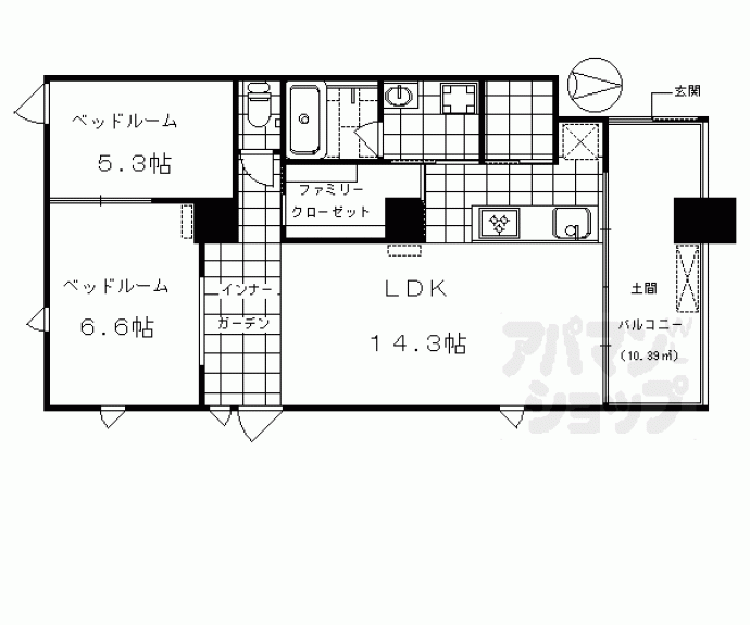 【ＧＯＪＯ　ＰＬＡＣＥ】間取