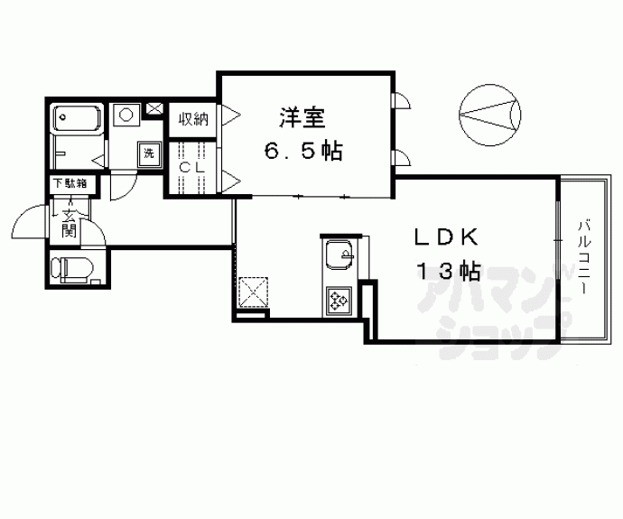 【Ｍｏｕｎｔ　Ｓｉｄｅ　秀泉】間取