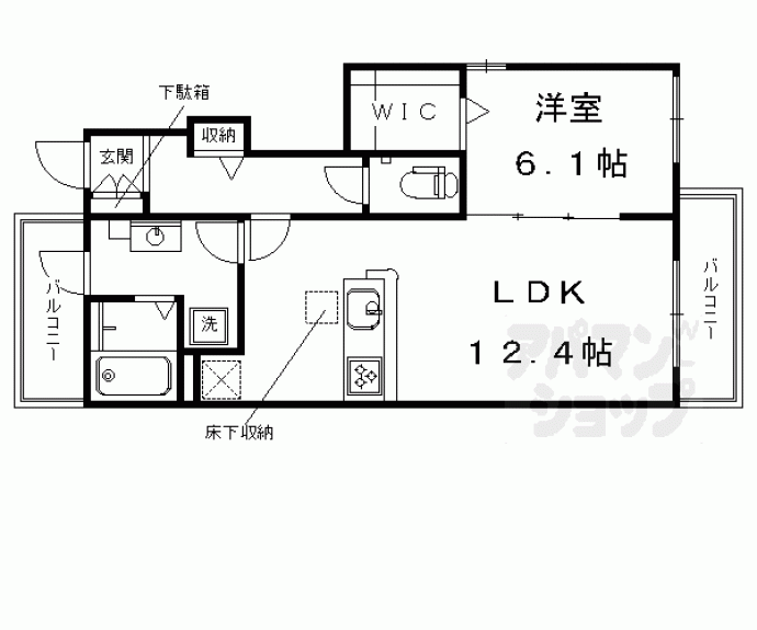 【エスポワールブリイエ】間取