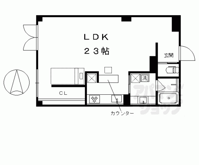 【ＫＹＯＣＡ　Ｆｏｏｄ　Ｌａｂｏｒａｔｏｒｙ】間取