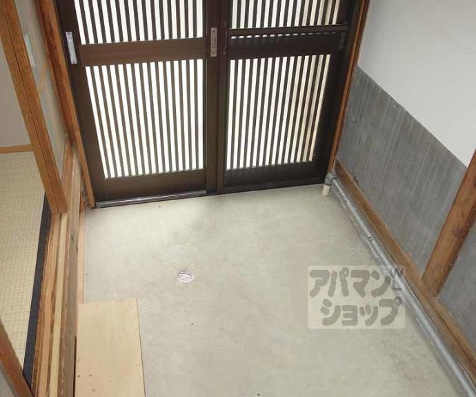 【唐橋琵琶町貸家】間取