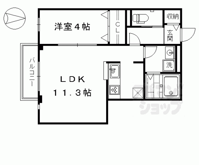 【アルページュ頌徳】間取