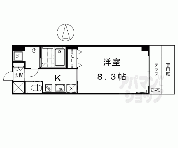 【アムールきよい】間取
