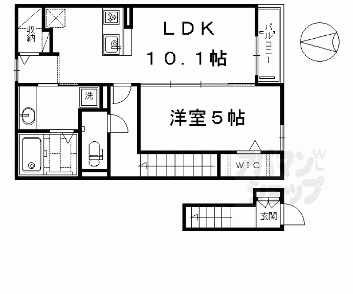 【セゾン・Ｔｅｒｒｅ】間取