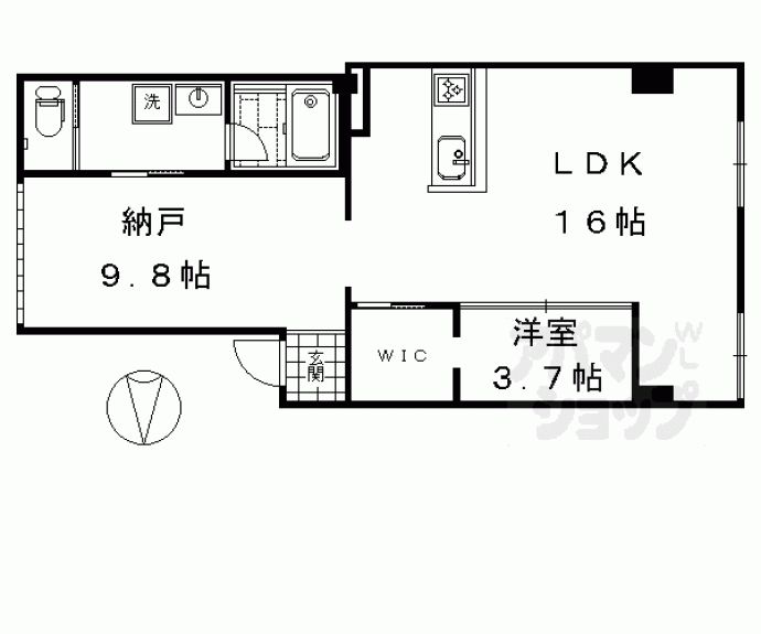 【丸福ビル】間取
