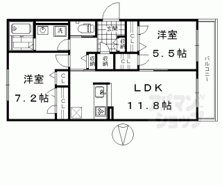 【シャーメゾン１１ｂａｎｃｈｉ】