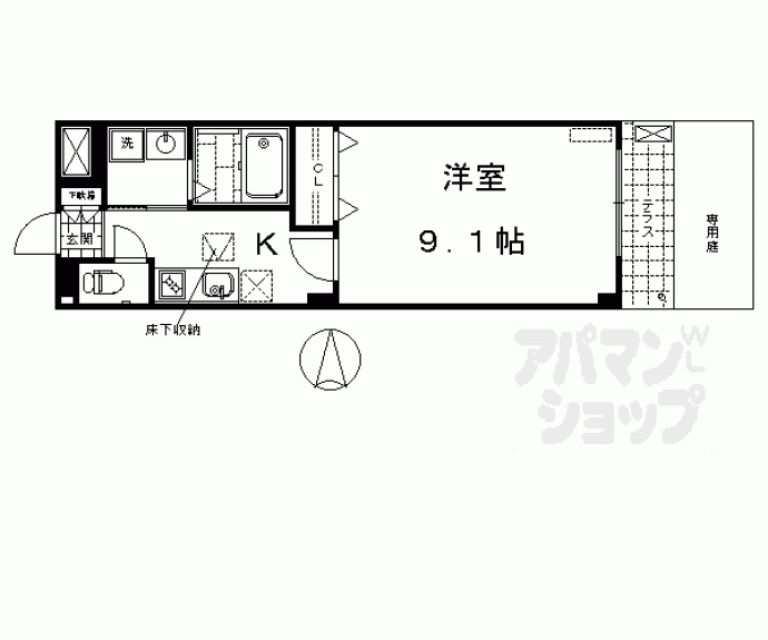 【グレーシア】間取