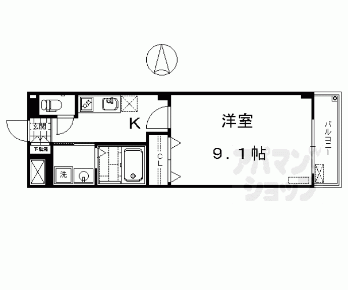 【グレーシア】間取