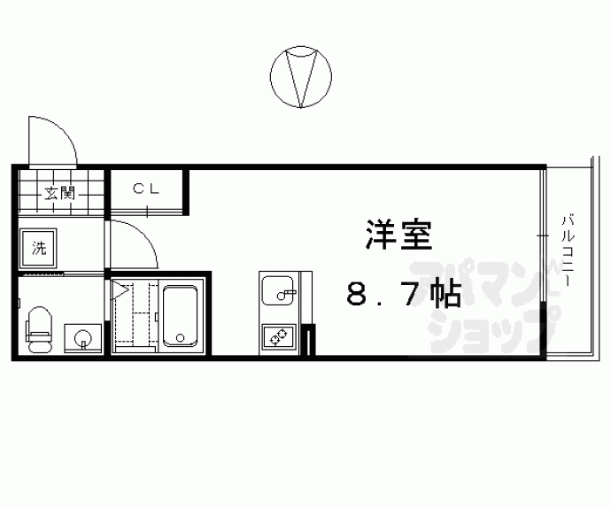 【ＫＹＯＴＯ　ＨＯＵＳＥ桂川】間取