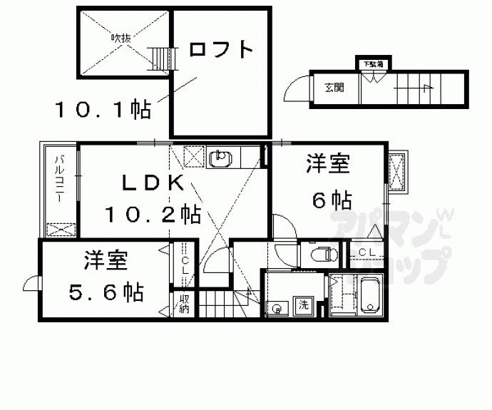 【ソレイユＳＴ】間取
