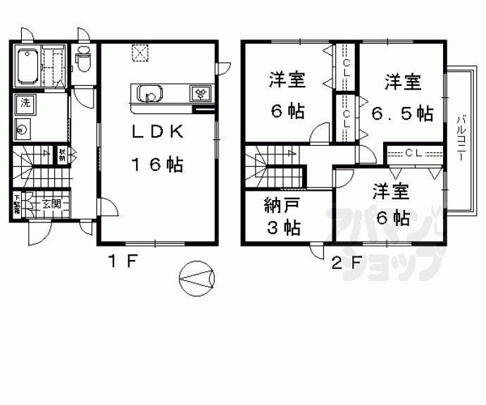 【Ｆｏｒｅｓｔ　Ｍａｉｓｏｎ五大】間取