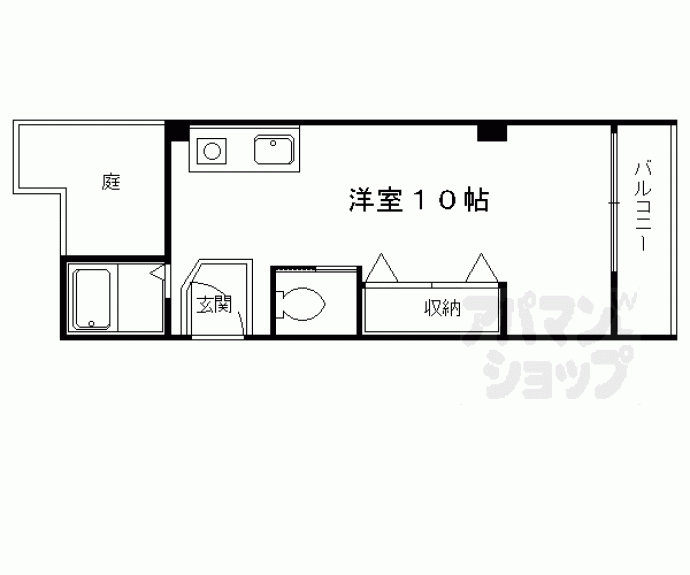 【鞍馬口西】間取