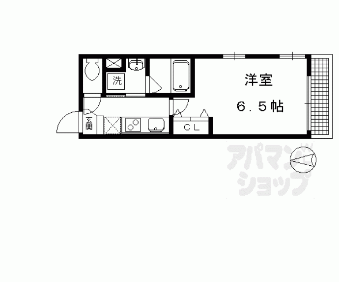 【メゾン・クラージュ】間取
