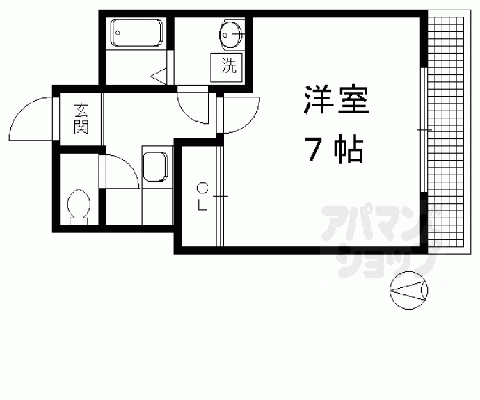 【Ｐｕｍｅ　ｈａｎａ　ｔｅｒｒａｃｅ】間取