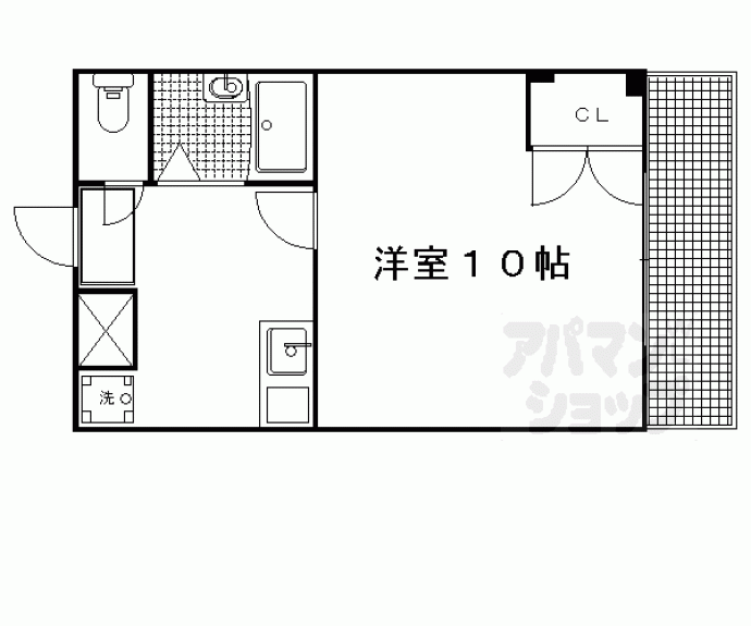 【ピュアー紙屋川】間取