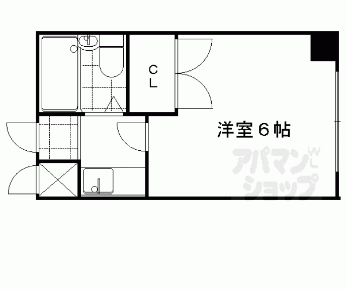 【ピュアー紙屋川】間取