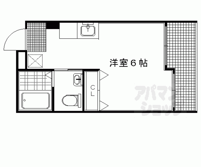 【シティーハイツ西陣】間取