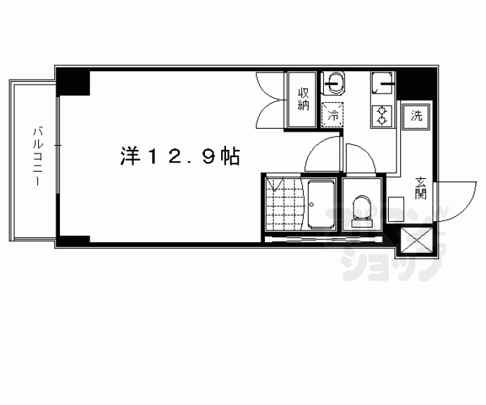 【アネックス西陣】間取
