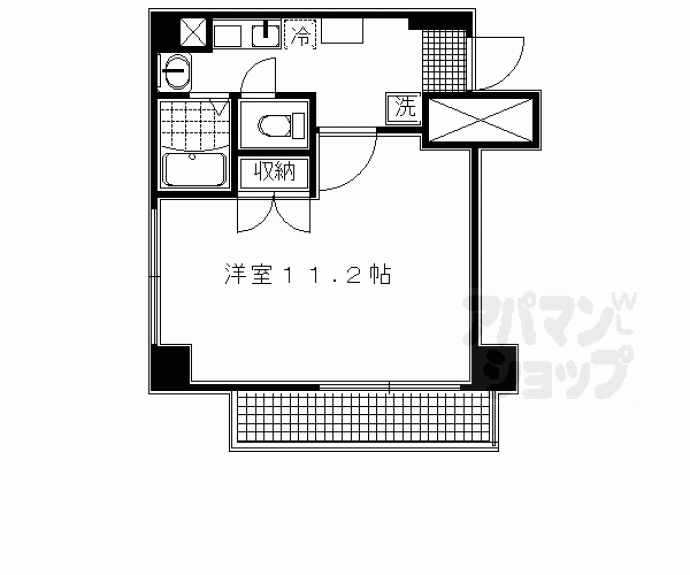 【アネックス西陣】間取