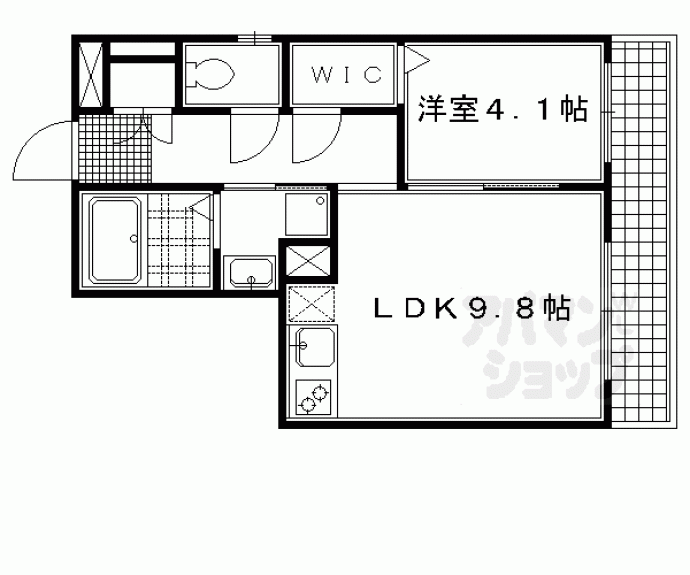 【川上ビルⅢ】間取