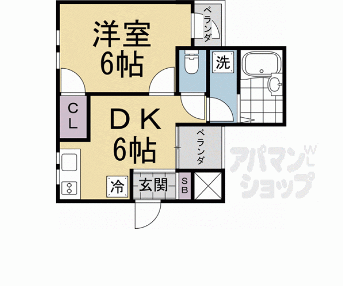【ソリオ・Ⅰ】間取