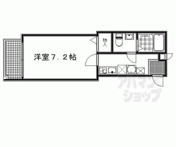 【京都今出川レジデンス】間取