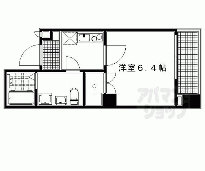 【京都今出川レジデンス】間取