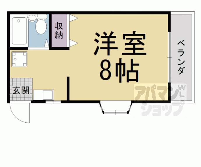 【アストロプラザⅢ】間取