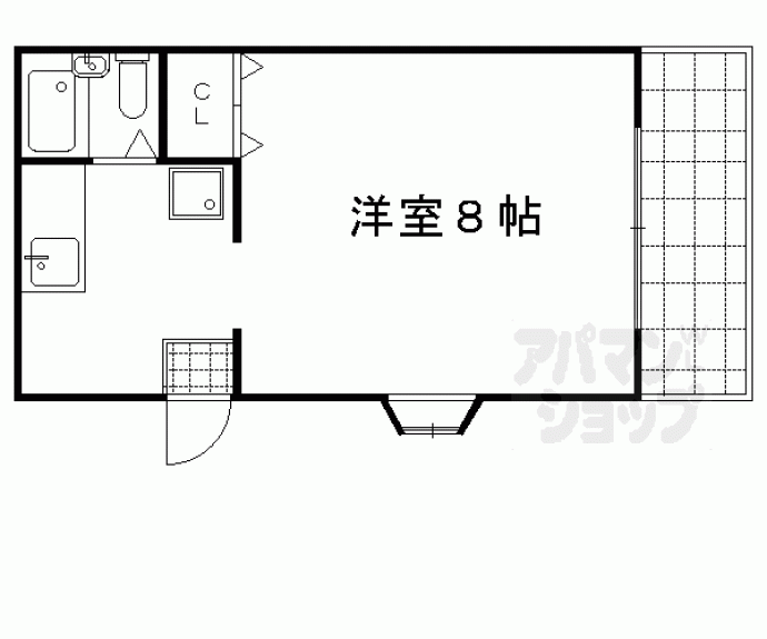 【アストロプラザⅢ】間取