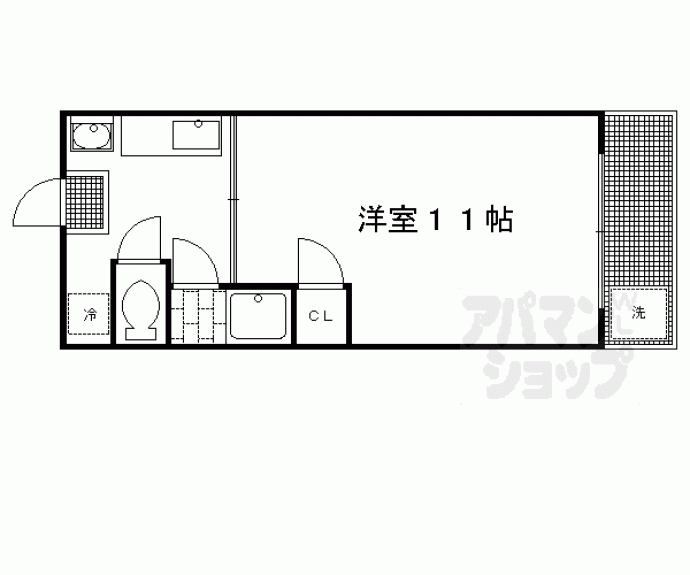 【スペース西陣】間取
