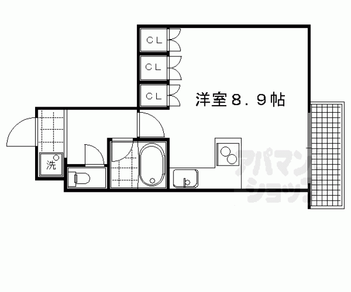 【サンシティ御所西】間取