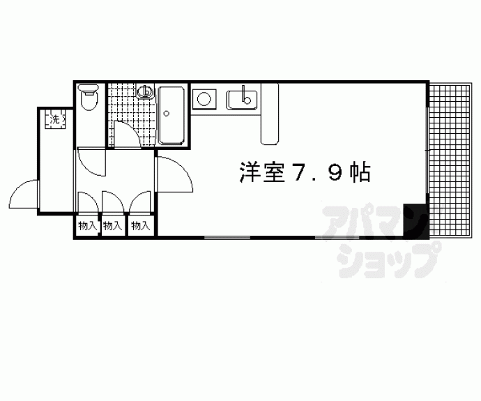 【サンシティ御所西】間取