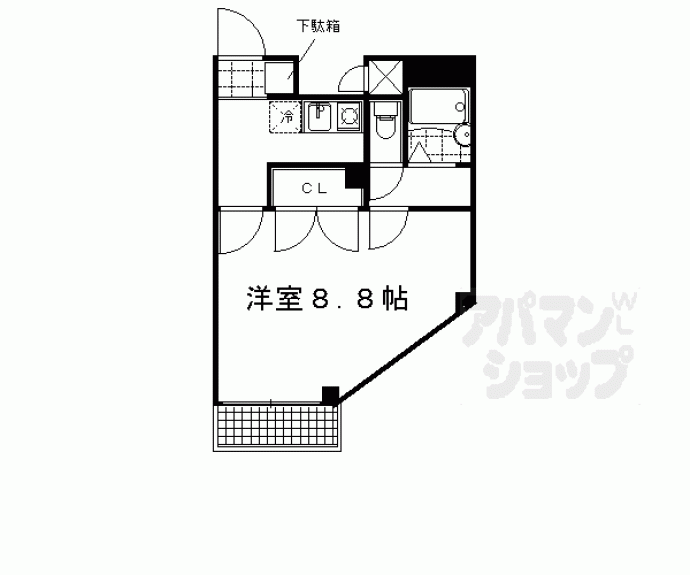【光陽マンションＢ】間取