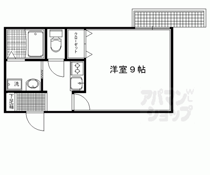 【アパートメントＳＡＩ】間取