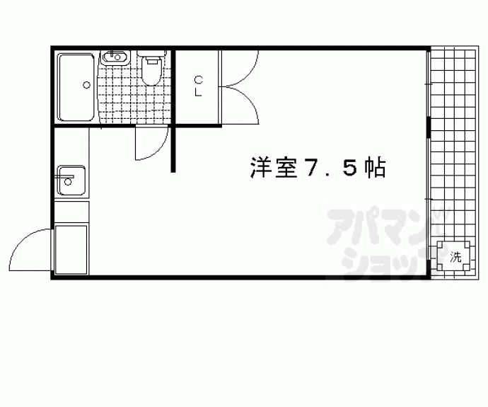 【マグノリア館】間取