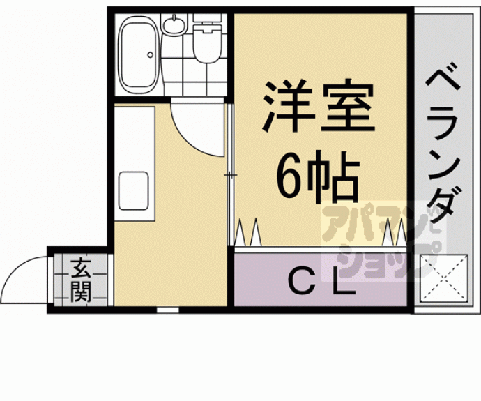 【サンスウィート金閣】間取