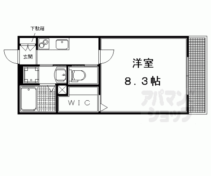 【ハウス高橋町Ⅰ】間取