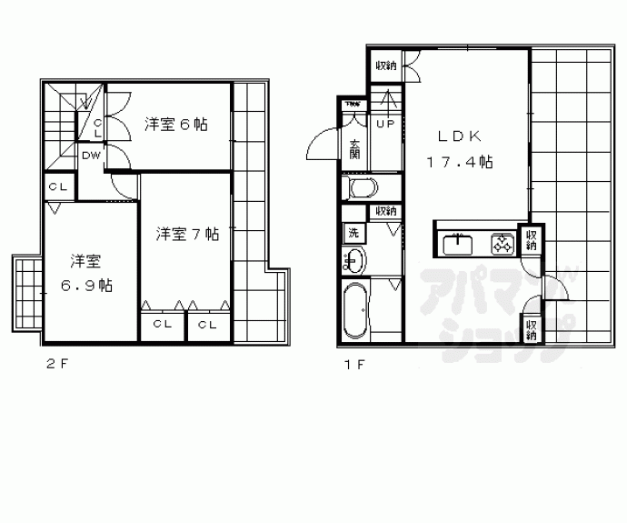 【KLINGEL BAUM下鴨】間取