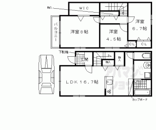【吉田牛ノ宮町貸家】