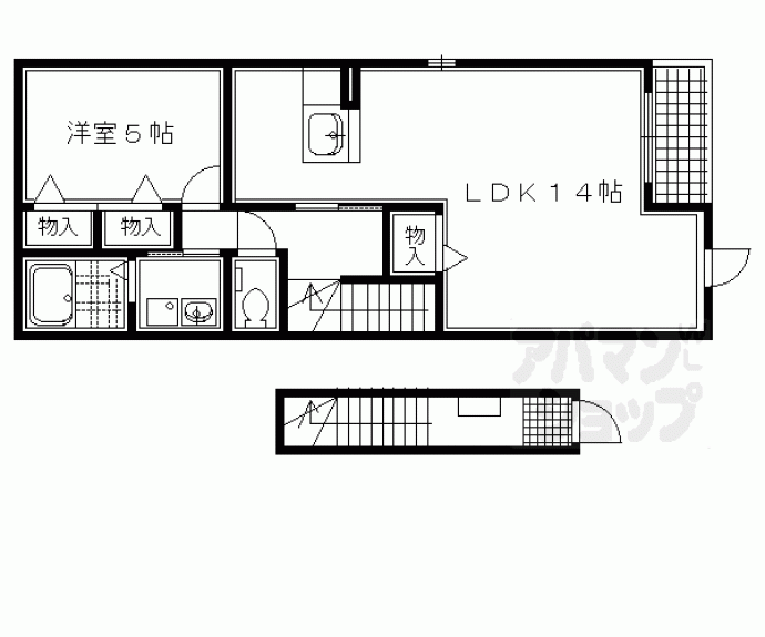 【オーブ東山】間取