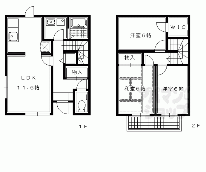【アトリオ松ヶ崎】間取