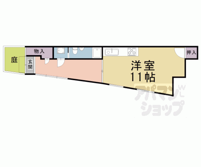【吉田牛ノ宮町１８－７戸建】間取